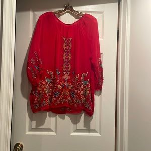 Johnny Was Sarah Blouse   Size M. NWT.